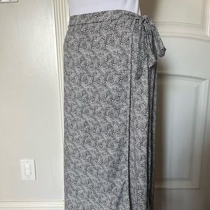 Urban romantics high waisted wrap skirt